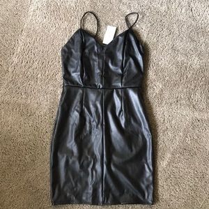 Katara leather dress